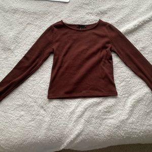 Red Long sleeve top